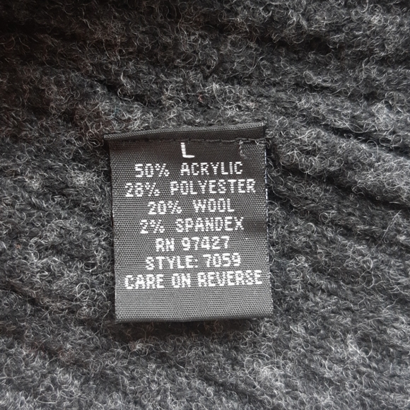 Dolce Cabo SM zipper sweater with faux fur sleeves - Picture 8 of 9